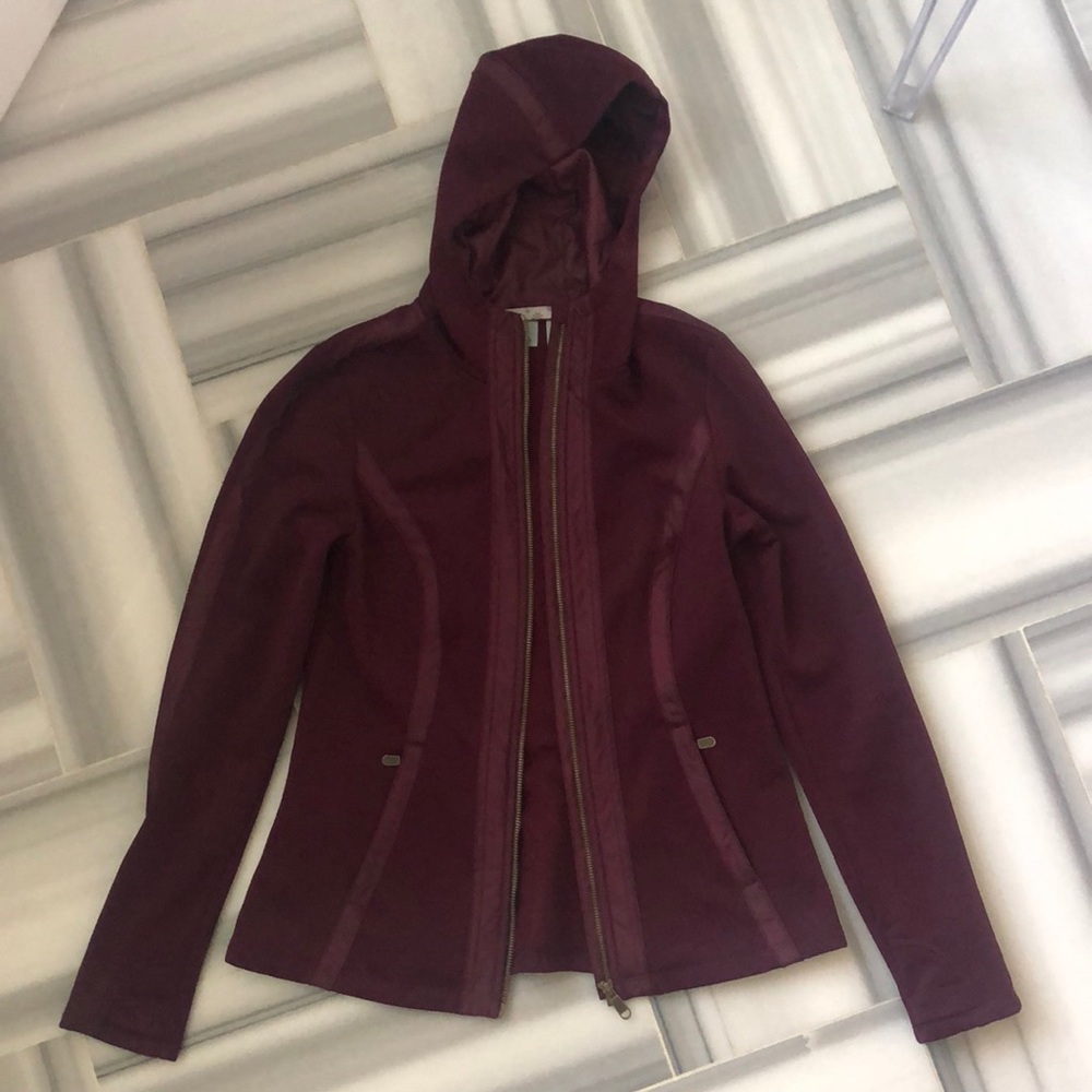 Athleta Cranberry Colored Jacket